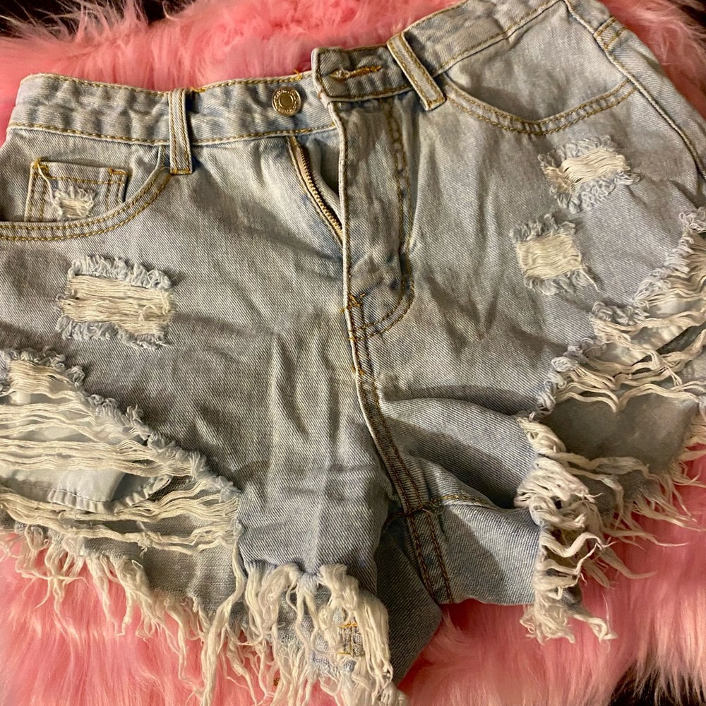 Distressed Shorts
